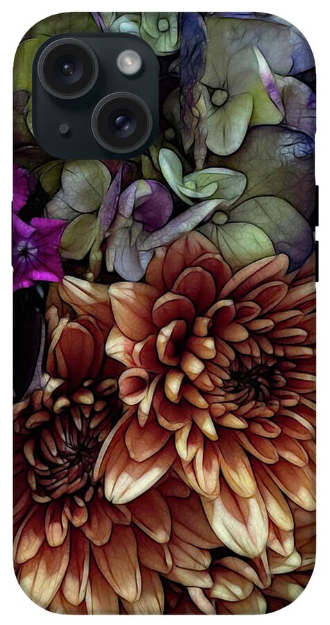October Flowers 1 - Phone Case