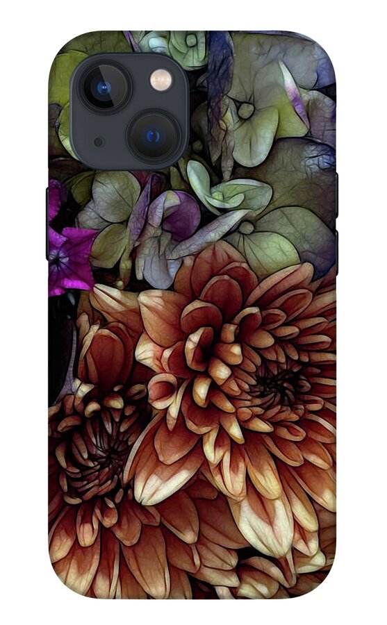 October Flowers 1 - Phone Case