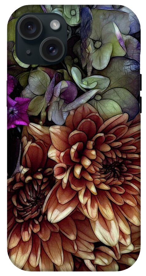 October Flowers 1 - Phone Case