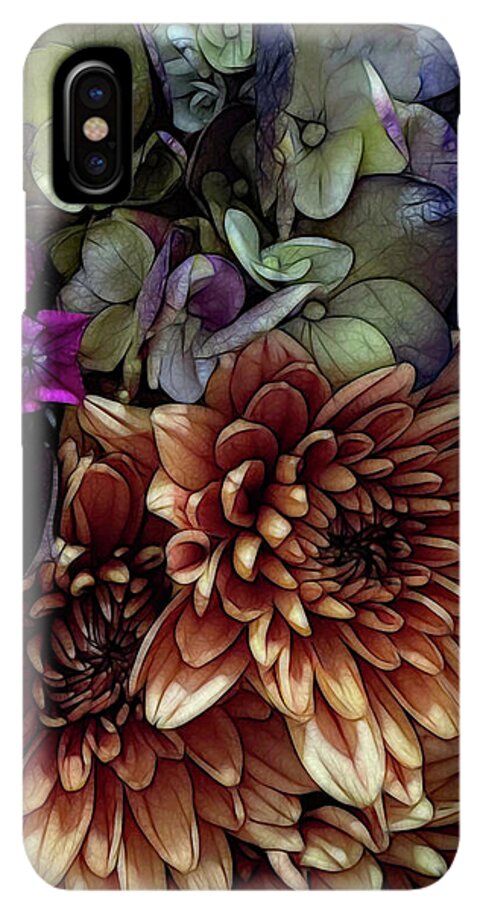 October Flowers 1 - Phone Case
