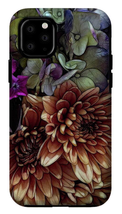 October Flowers 1 - Phone Case