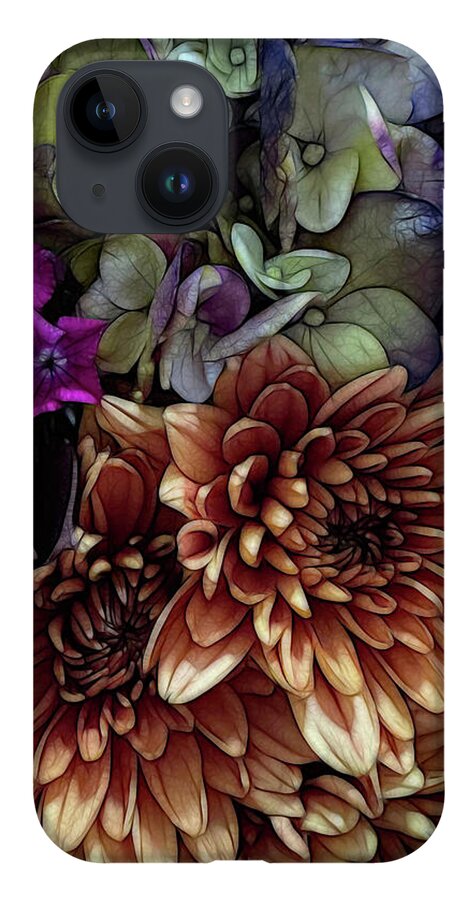 October Flowers 1 - Phone Case