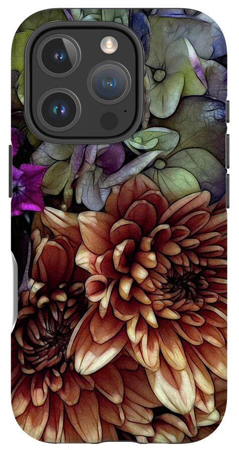 October Flowers 1 - Phone Case