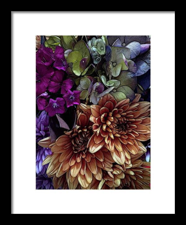October Flowers 1 - Framed Print
