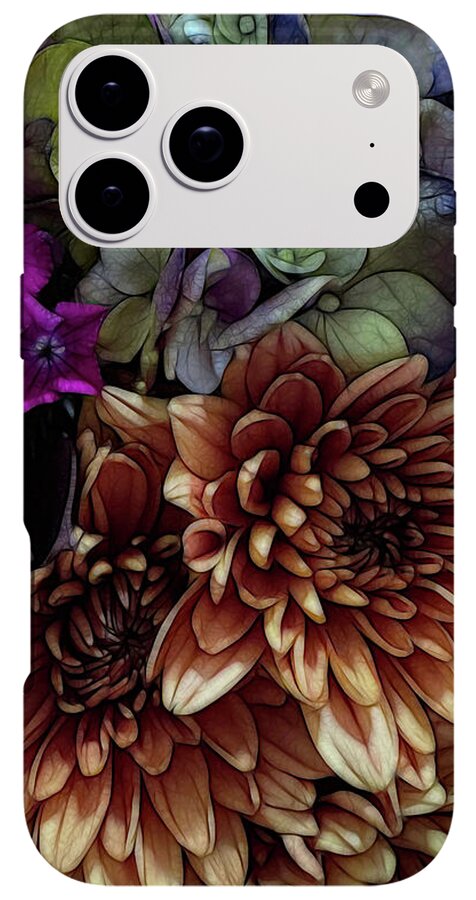 October Flowers 1 - Phone Case