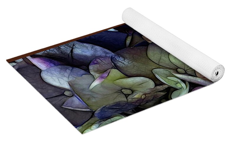 October Flowers 1 - Yoga Mat