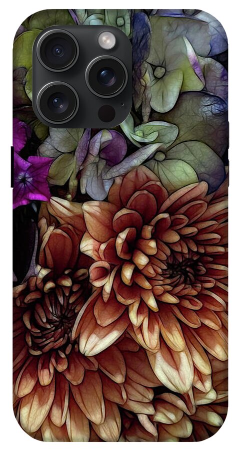 October Flowers 1 - Phone Case