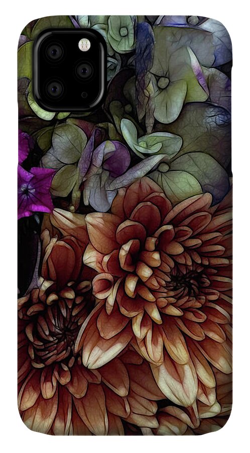 October Flowers 1 - Phone Case