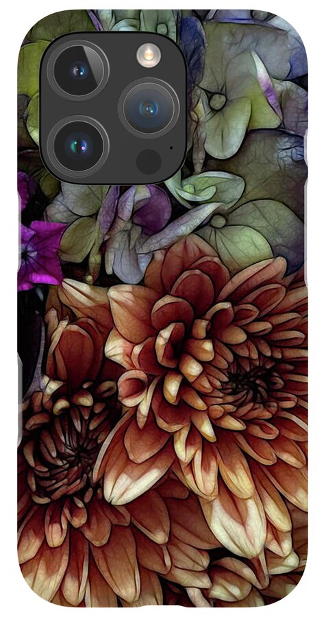 October Flowers 1 - Phone Case