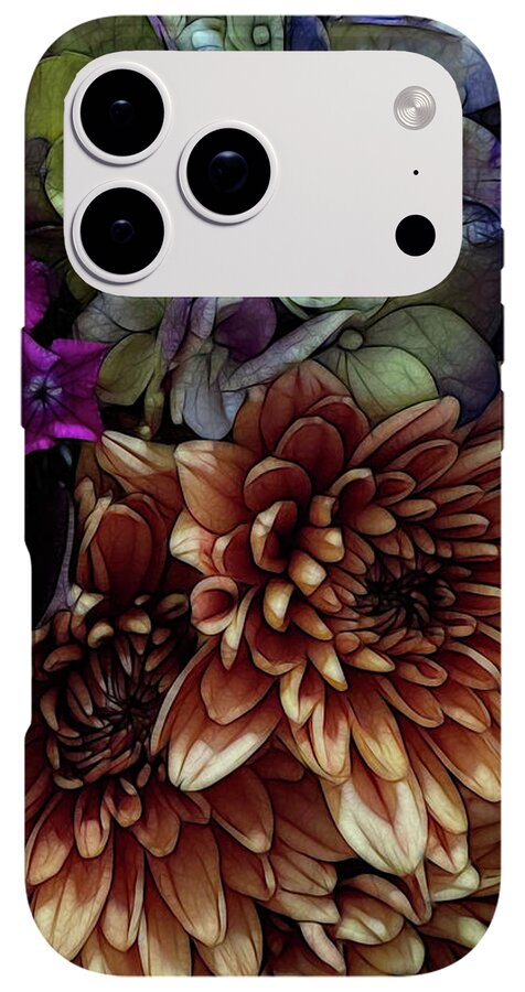 October Flowers 1 - Phone Case