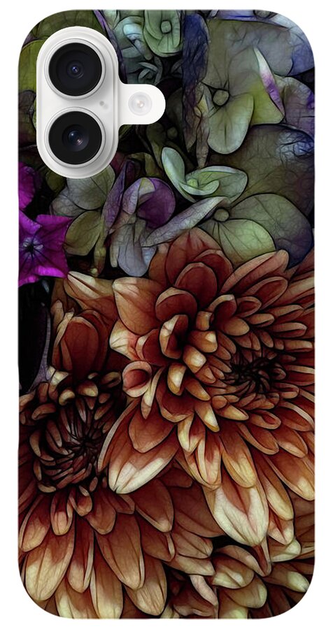 October Flowers 1 - Phone Case