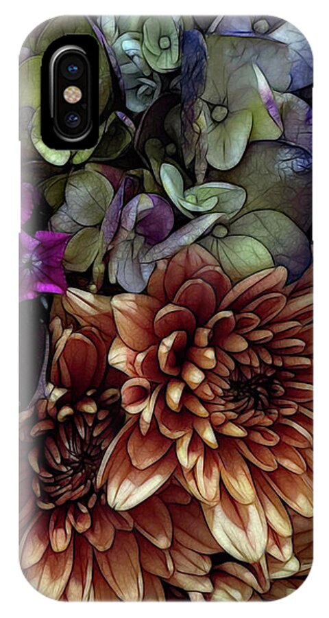 October Flowers 1 - Phone Case
