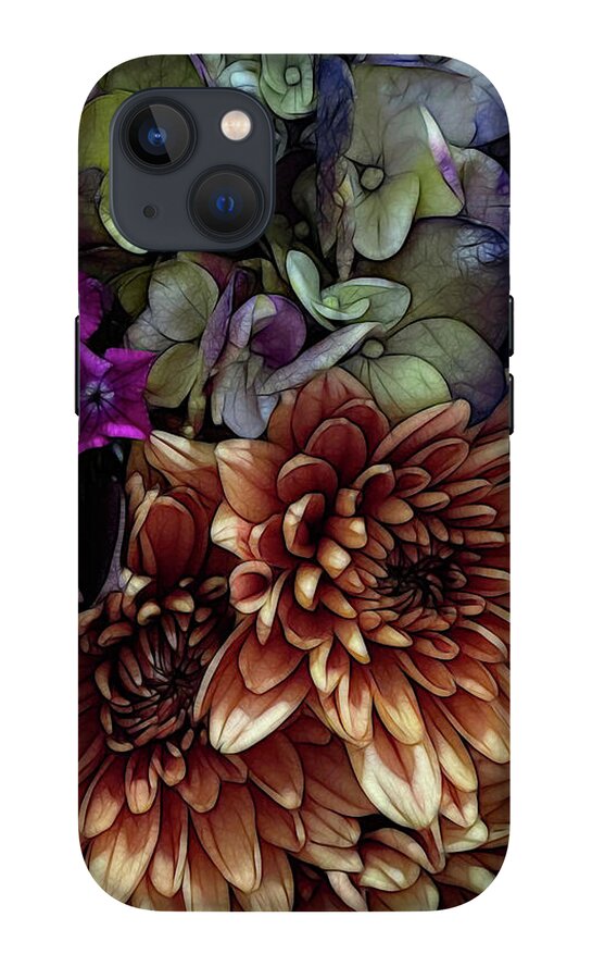 October Flowers 1 - Phone Case