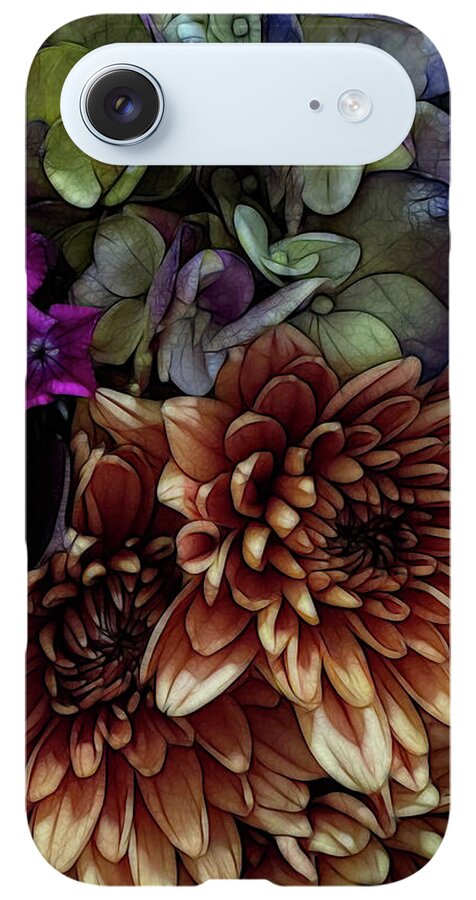 October Flowers 1 - Phone Case