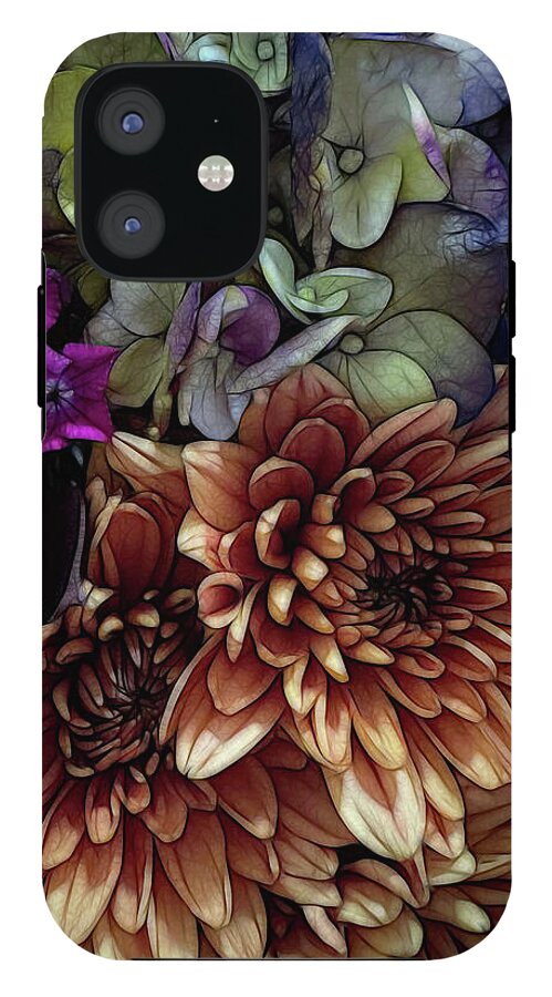 October Flowers 1 - Phone Case