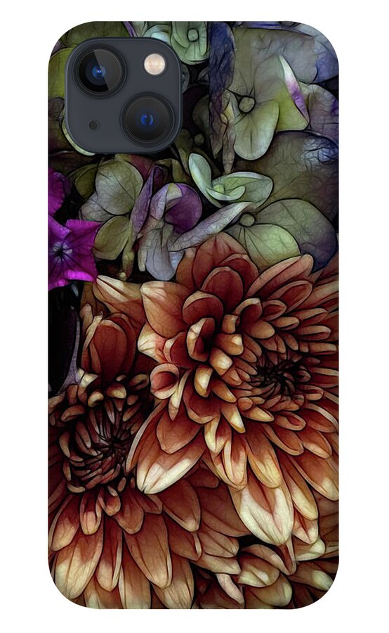 October Flowers 1 - Phone Case