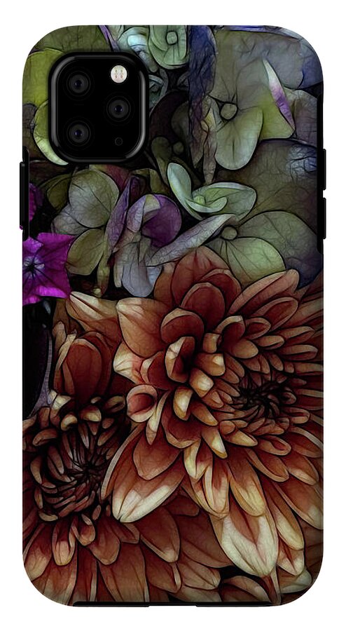 October Flowers 1 - Phone Case