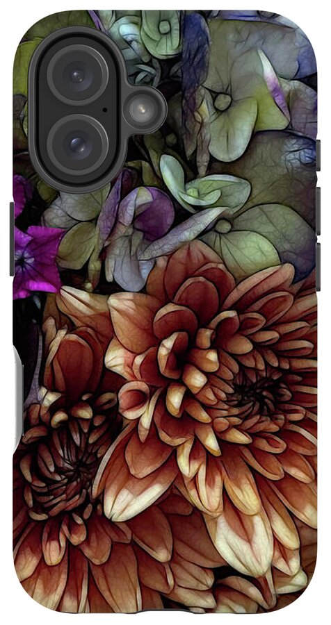 October Flowers 1 - Phone Case