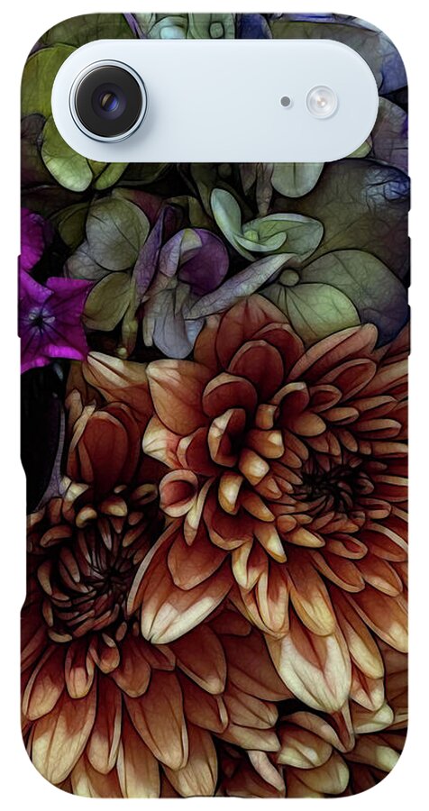 October Flowers 1 - Phone Case