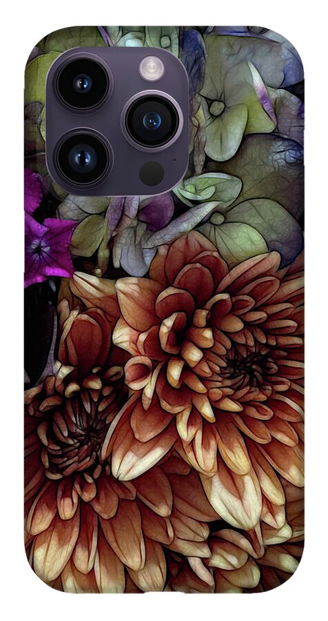 October Flowers 1 - Phone Case