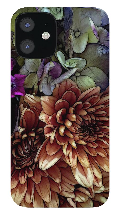 October Flowers 1 - Phone Case