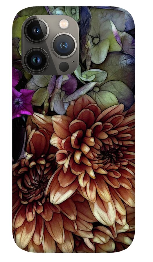 October Flowers 1 - Phone Case