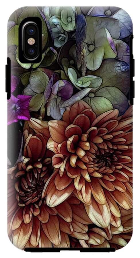 October Flowers 1 - Phone Case