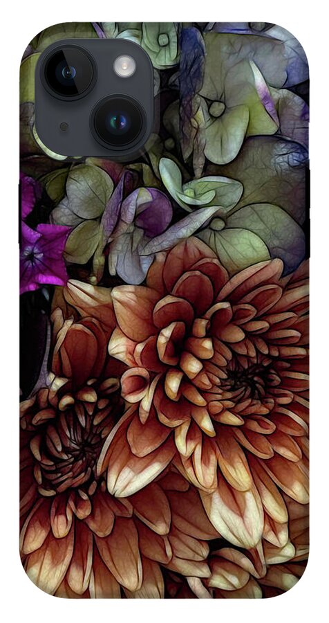October Flowers 1 - Phone Case