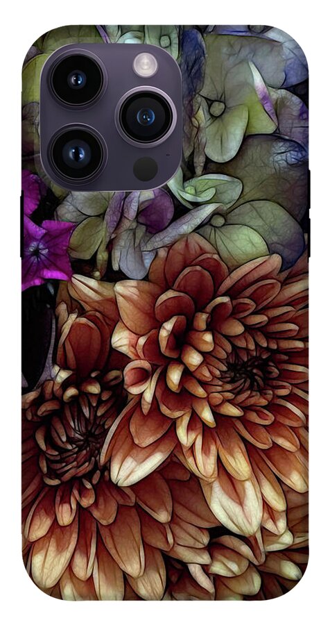 October Flowers 1 - Phone Case