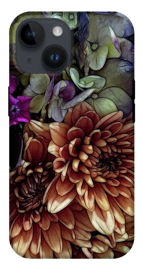 October Flowers 1 - Phone Case