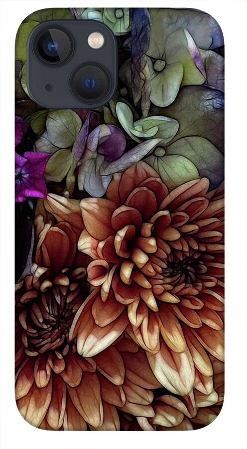 October Flowers 1 - Phone Case