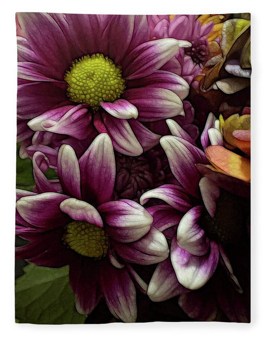 October Flowers 7 - Blanket