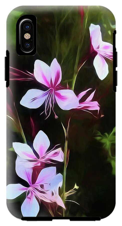 Pink and White Flower Detail - Phone Case