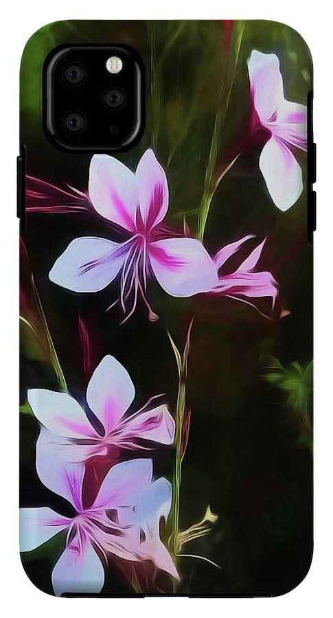 Pink and White Flower Detail - Phone Case