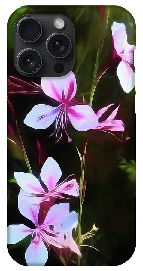 Pink and White Flower Detail - Phone Case