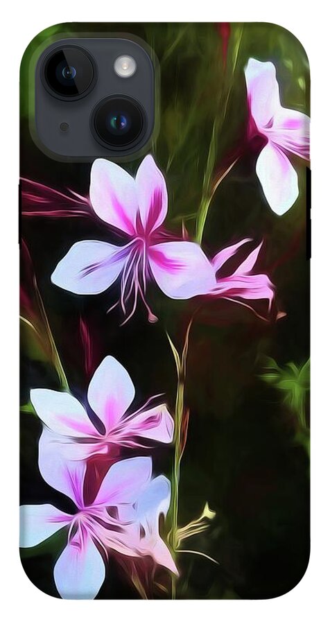 Pink and White Flower Detail - Phone Case