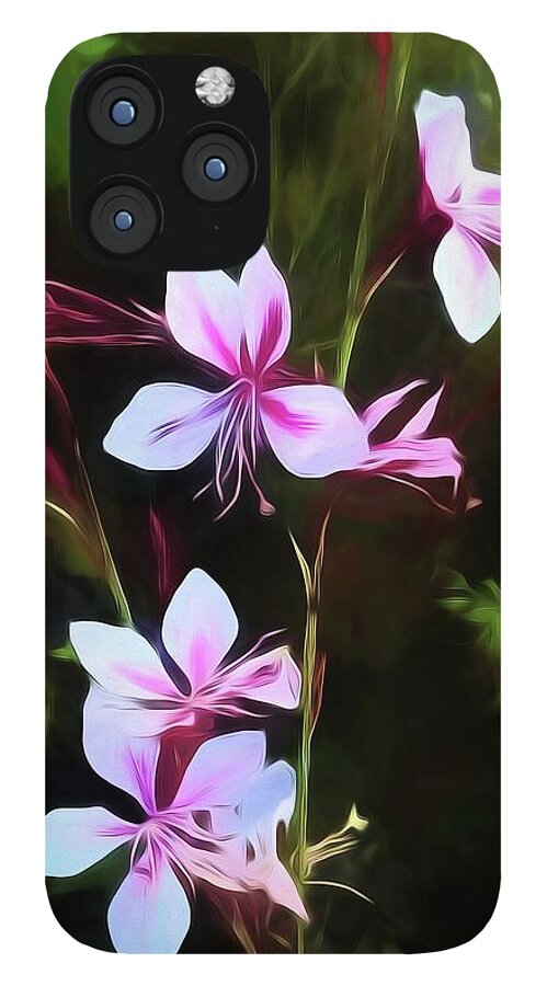 Pink and White Flower Detail - Phone Case