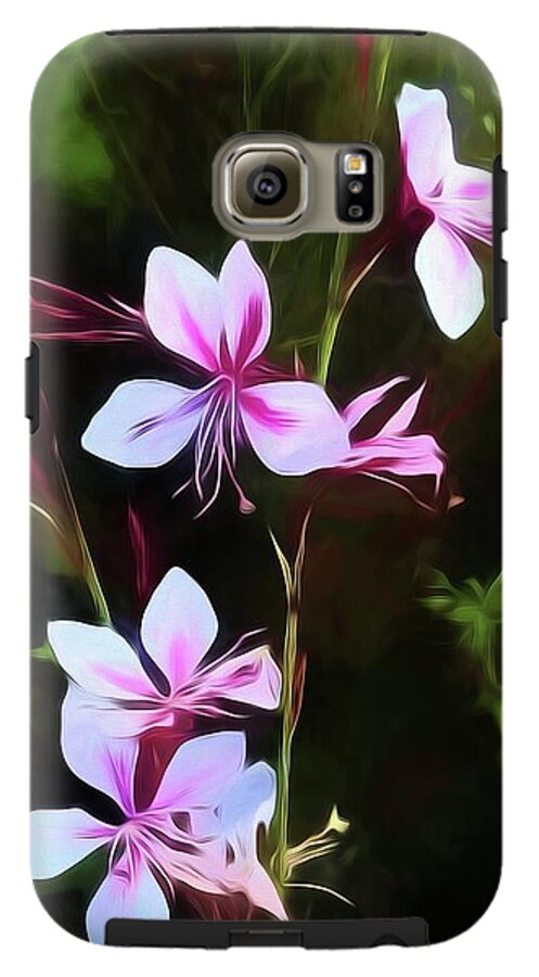 Pink and White Flower Detail - Phone Case
