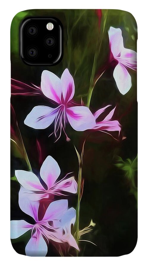 Pink and White Flower Detail - Phone Case