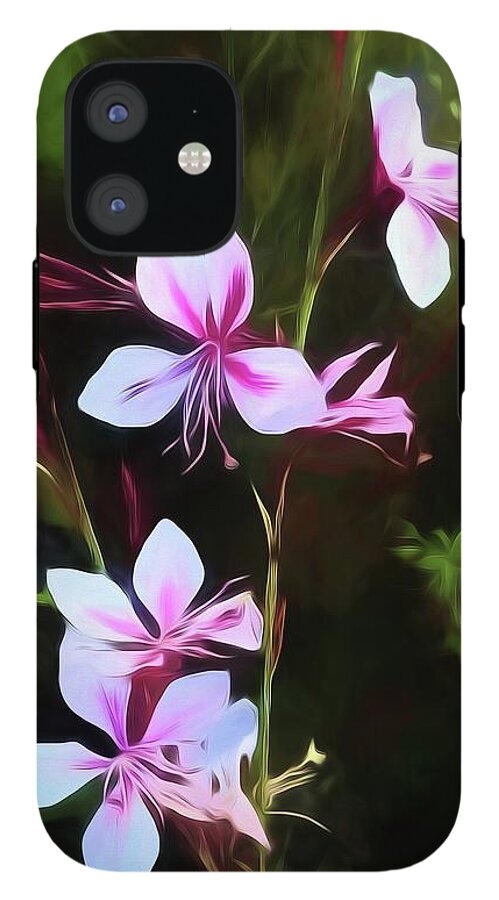 Pink and White Flower Detail - Phone Case