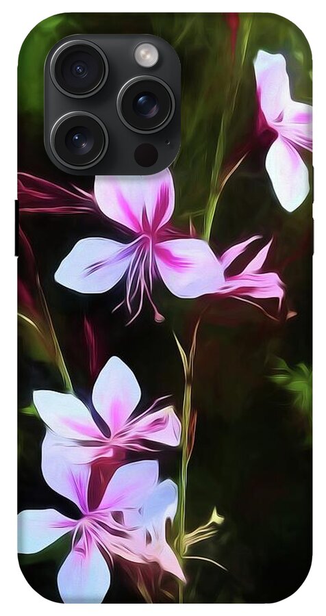 Pink and White Flower Detail - Phone Case