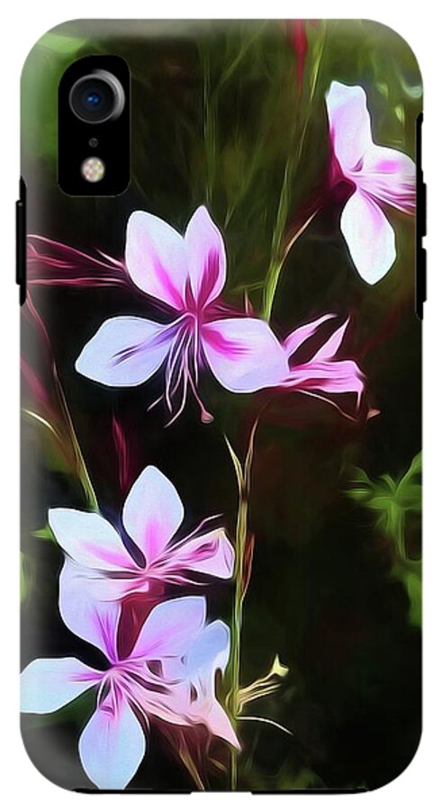 Pink and White Flower Detail - Phone Case