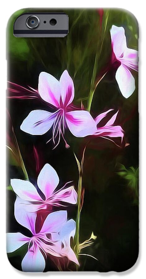 Pink and White Flower Detail - Phone Case