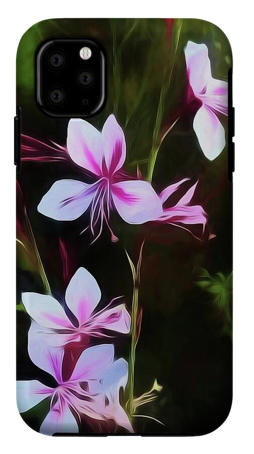 Pink and White Flower Detail - Phone Case