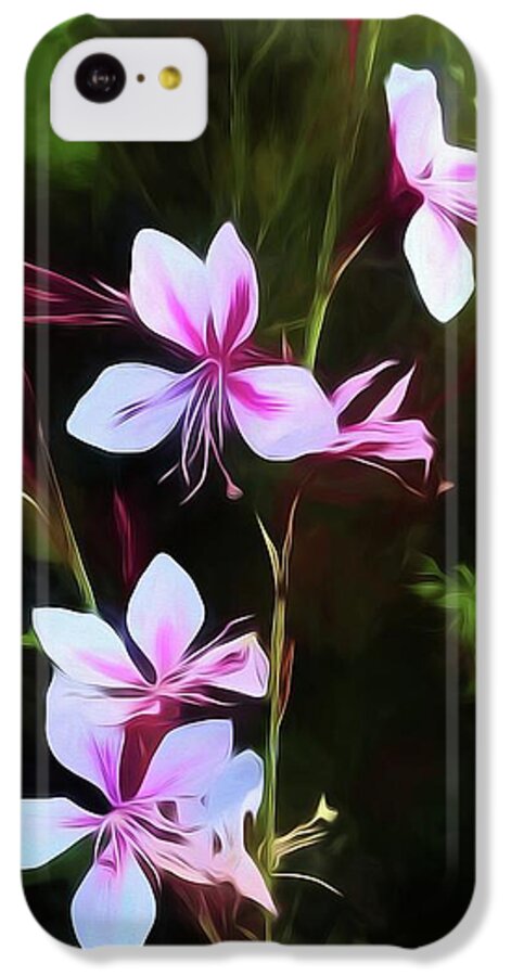 Pink and White Flower Detail - Phone Case