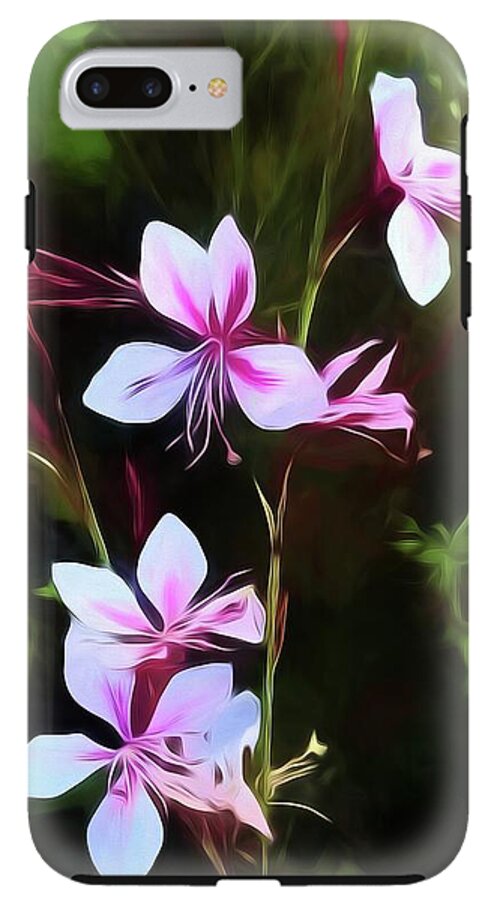 Pink and White Flower Detail - Phone Case