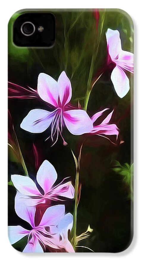 Pink and White Flower Detail - Phone Case