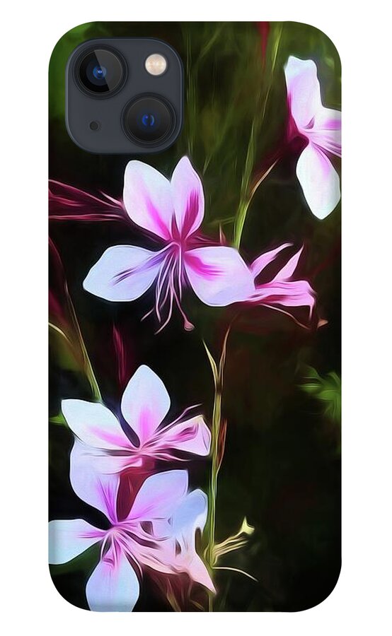 Pink and White Flower Detail - Phone Case