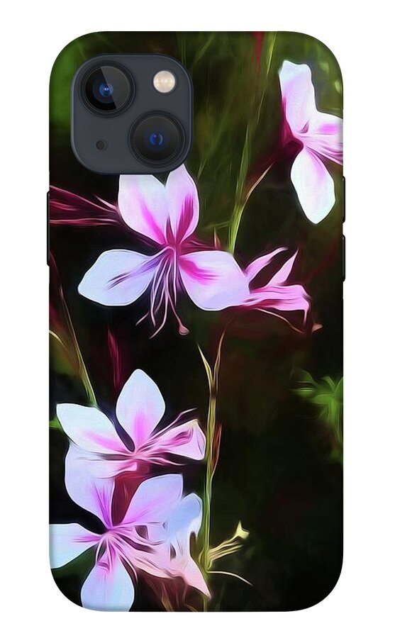 Pink and White Flower Detail - Phone Case