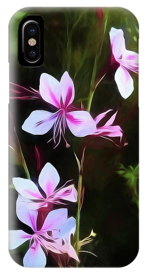 Pink and White Flower Detail - Phone Case